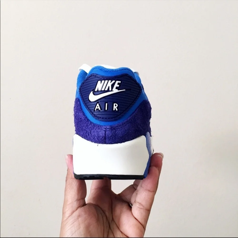 Nike Women's Air Max Sneakers in Blue and White